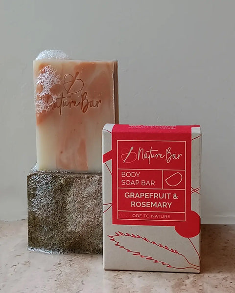 Grapefruit &amp; rosemary soap