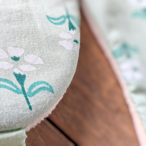 Nepali cotton velvet sleep eye mask