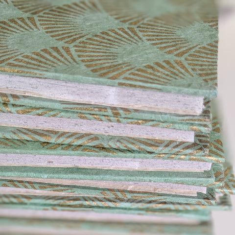 Eco Friendly Recycled Paper Notebook – A5 Fair Trade Journal with Closure
