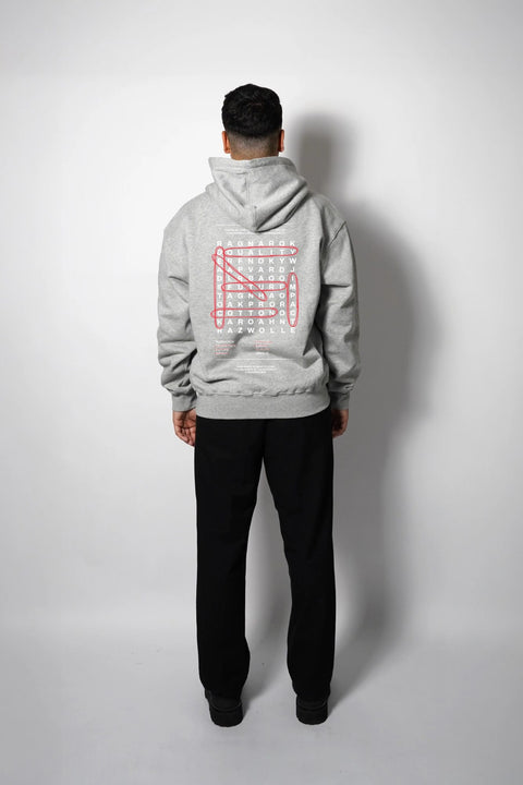 Hoodie 'Gridlock' - Reborn 003 - Grey