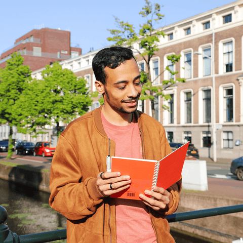 Erasable Notebook Sunset Orange