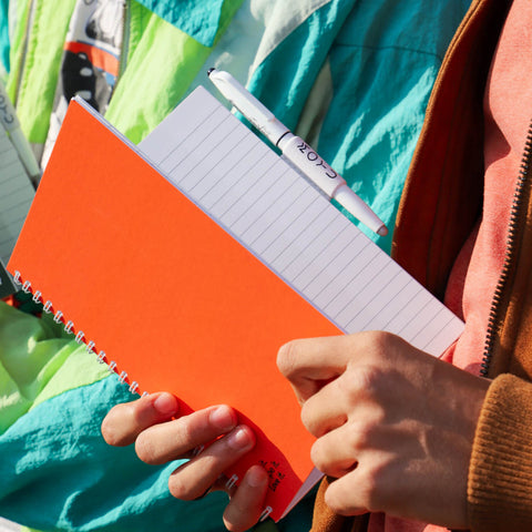 Erasable Notebook Sunset Orange