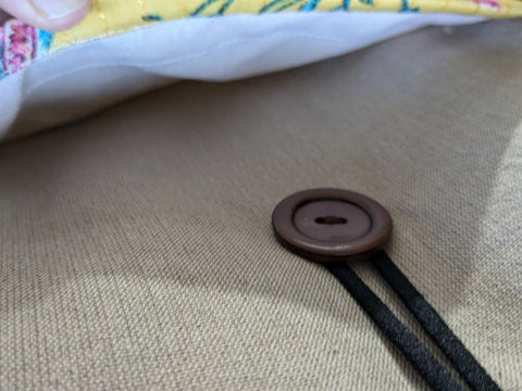 Handmade book/ e - reader sleeve with pocket, Nepali cotton - Shakti.ism | शक्तिवाद