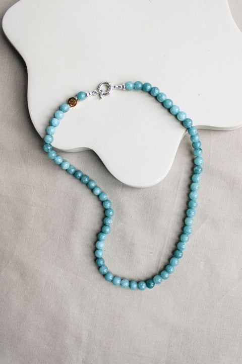 'Mabel' Heldere Apatiet Ketting