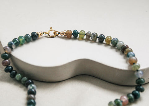 Indiase agaat ketting 'Carmen'