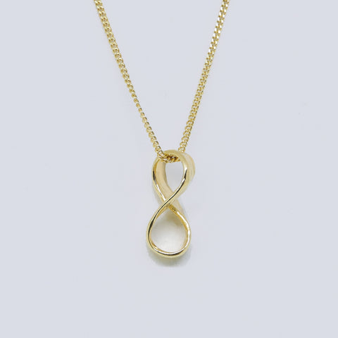 Infinity ketting - verguld goud