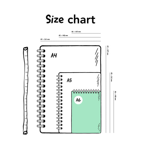 Erasable Notepad A6 - Pitch Black