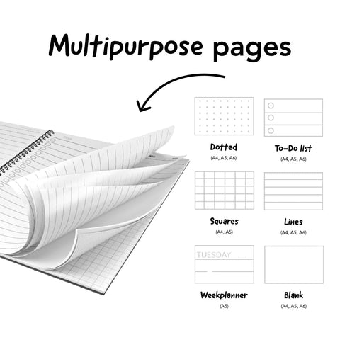Erasable Notepad A6 - Flashy Moss