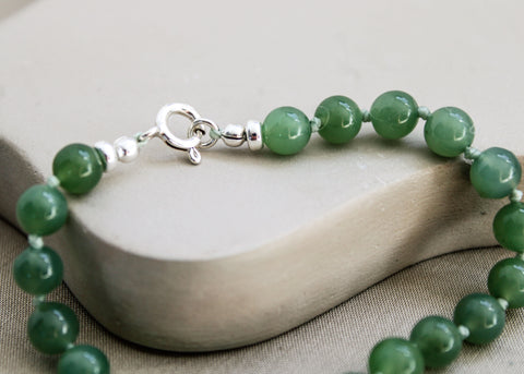 Jade armband 'Inès'