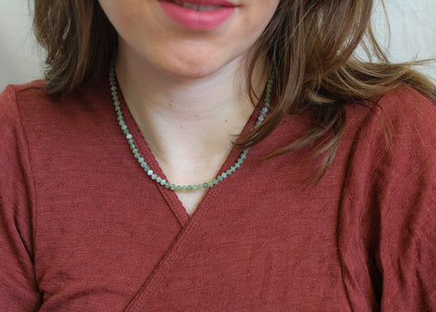 Jade ketting 'Celia'