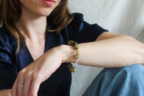 'Fenne' Jade Bracelet