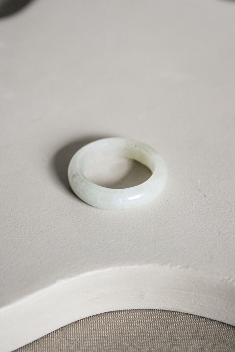 'Billie' Jade Ring (US 6.5, 16.9mm)