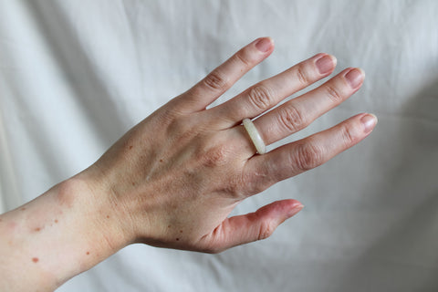 'Billie' Jade Ring (US 6.5, 16.9mm)