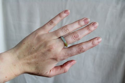 'Joeki' Jade Ring (US 8, 18.1mm)