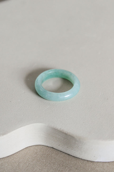 'Sophia' Jade Ring (US 6.5, 17mm)