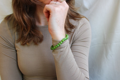 'Claire' Jade Armband