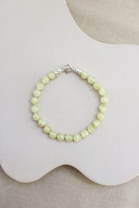 Jaspis armband 'Inès'