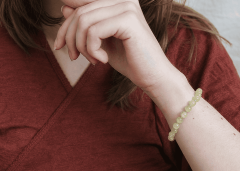 Jaspis armband 'Inès'
