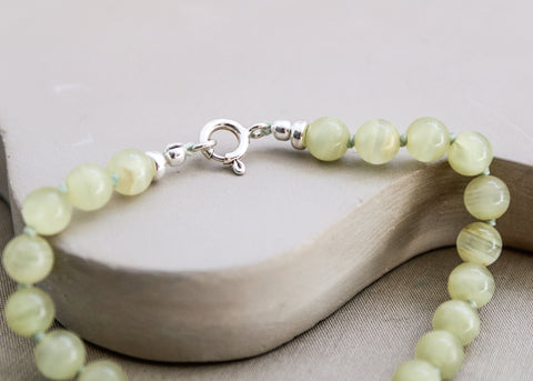 Jaspis armband 'Inès'