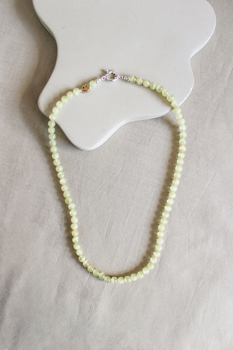 'Mabel' Jaspis Ketting