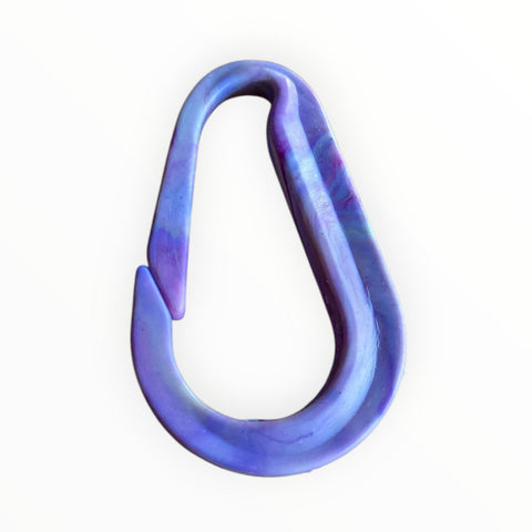 karabijnhaak gerecycled plastic de Jut Fabriek Terschelling