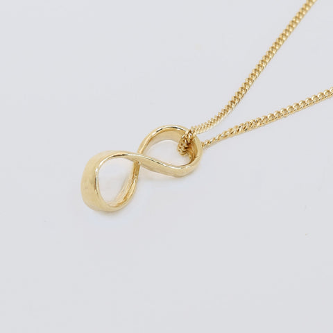 Infinity ketting - 14KT goud