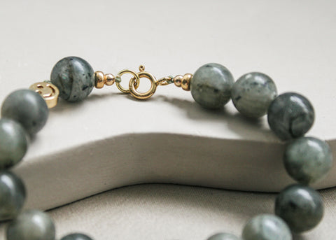 Labradoriet armband 'Josie'