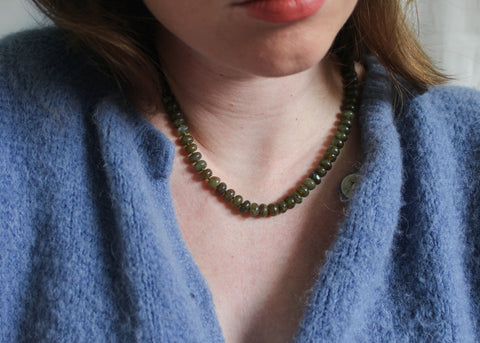 Labradoriet ketting 'Lise'