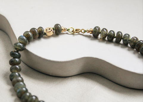 Labradoriet ketting 'Lise'