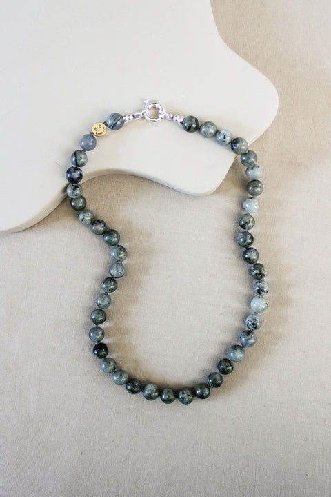 'Ella' Labradoriet Ketting