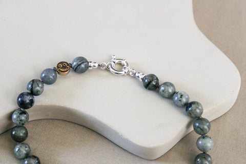 'Ella' Labradoriet Ketting