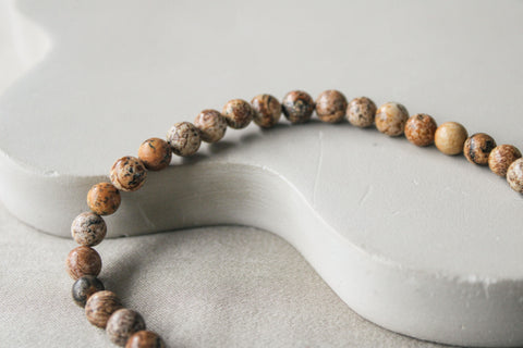 'Mabel' Landschapsjaspis Ketting