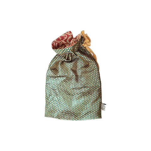 Large sari gift bags with drawstring - Shakti.ism | शक्तिवाद
