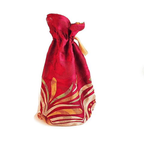 Large sari gift bags with drawstring - Shakti.ism | शक्तिवाद