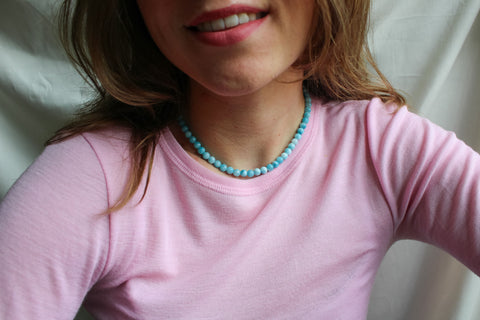 'Mabel' Larimar Ketting