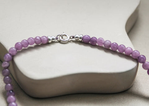 Lepidoliet ketting 'Flore'