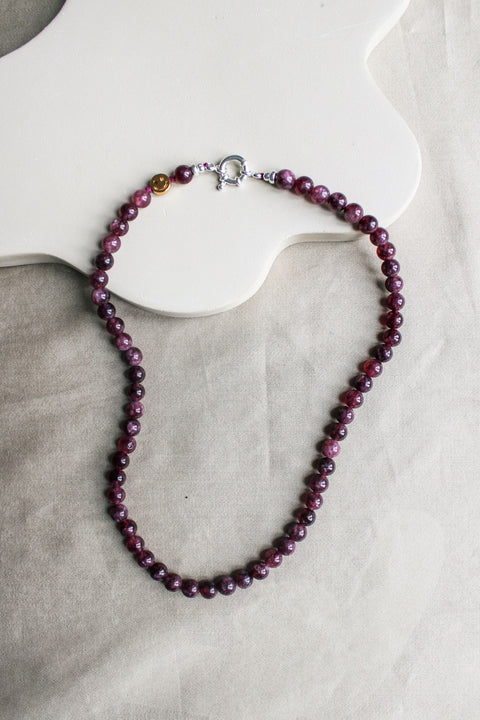 'Mabel' Lepidoliet Ketting