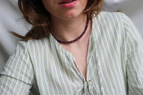 'Mabel' Lepidoliet Ketting