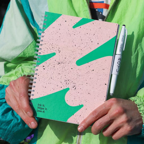 Erasable Notebook A4 - Flashy Moss