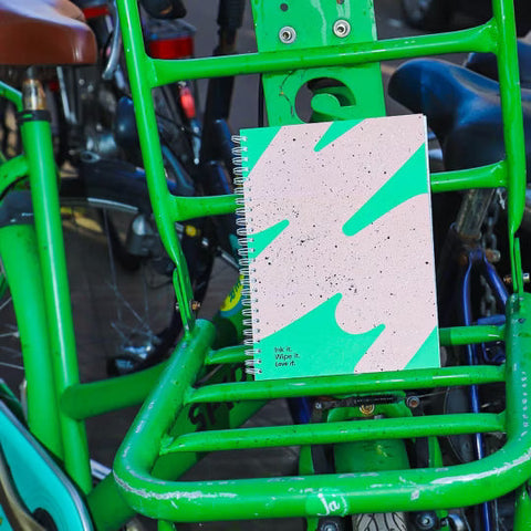 Erasable Notebook A4 - Flashy Moss