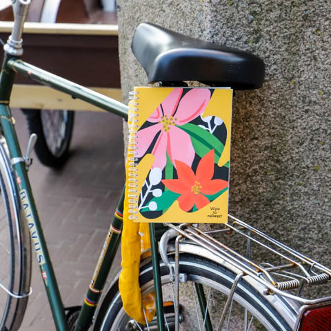 Erasable Notepad A6 - Flower Vibes