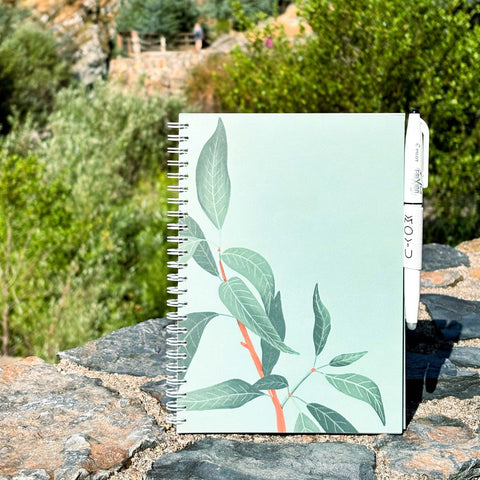 Erasable Notebook A5 - Lovely Leaf