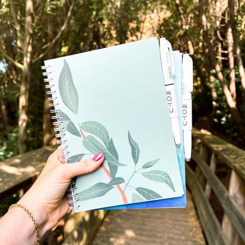 Erasable Notebook A5 - Lovely Leaf