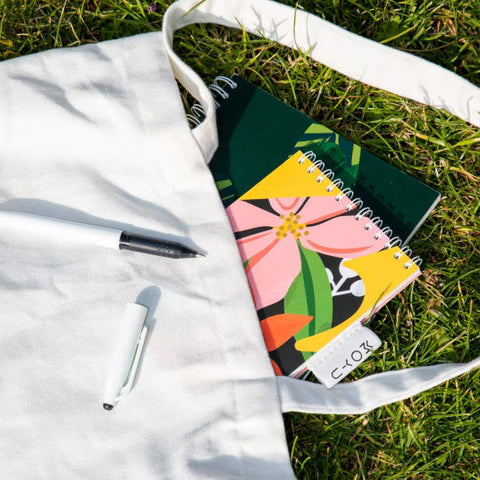 Erasable Notepad A6 - Flower Vibes