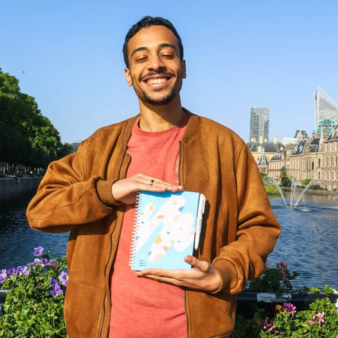 Erasable Notebook A5 - Rocky Ice