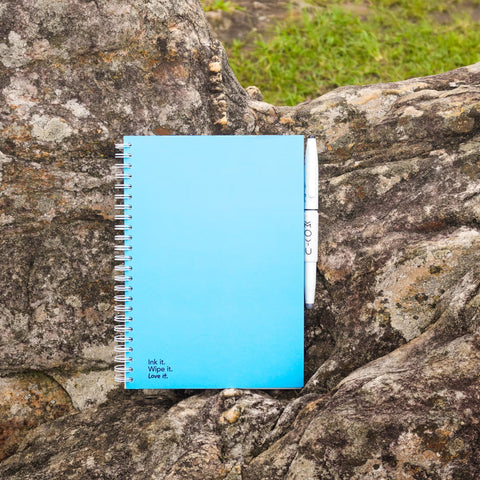 Erasable Notepad A6 - Sky Blue