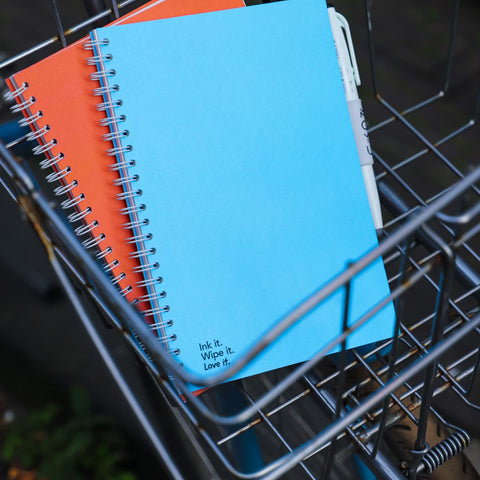 Erasable Notepad A6 - Sky Blue
