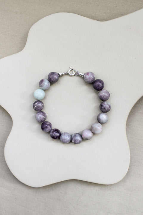 Amethist armband 'Josie'