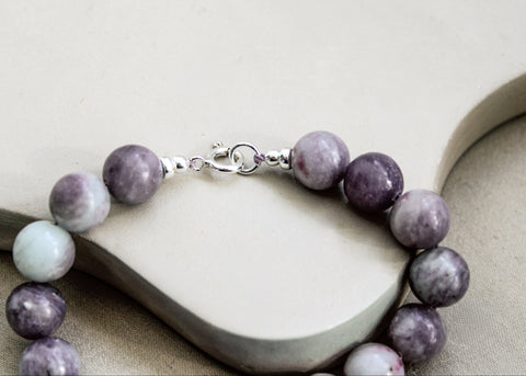 Amethist armband 'Josie'