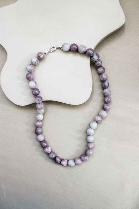 Amethist ketting 'Jula'